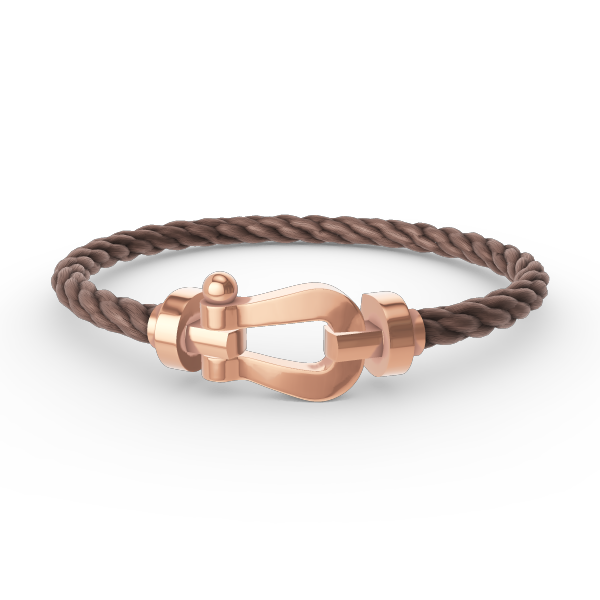 [⭐Seralia]FORCE LARGE HORSESHOE NO DIAMOND BRACELET ROSE GOLD
