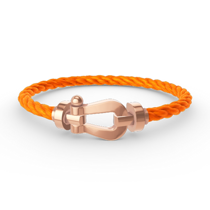 [⭐Seralia]FORCE LARGE HORSESHOE NO DIAMOND BRACELET ROSE GOLD