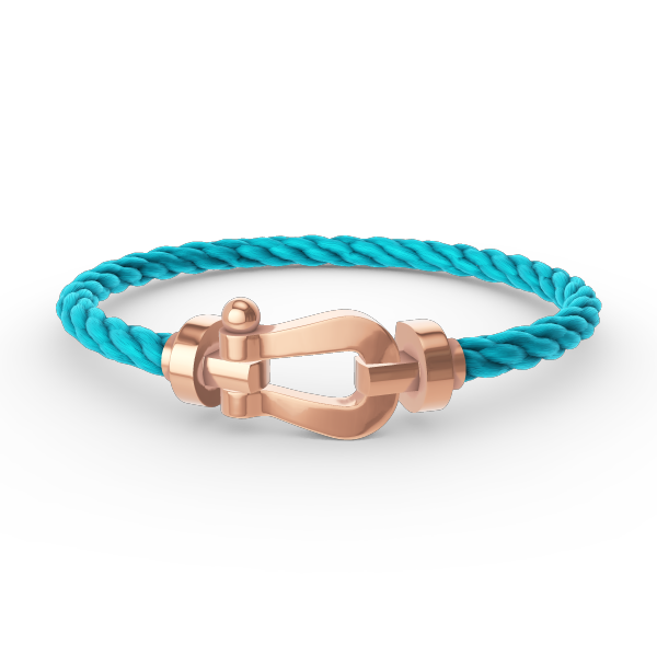 [⭐Seralia]FORCE LARGE HORSESHOE NO DIAMOND BRACELET ROSE GOLD