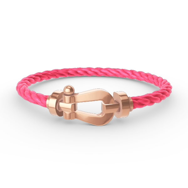 [⭐Seralia]FORCE LARGE HORSESHOE NO DIAMOND BRACELET ROSE GOLD