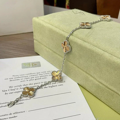 [⭐Seralia] CLOVER 5 MOTIF LASER BRACELET COLLECTION