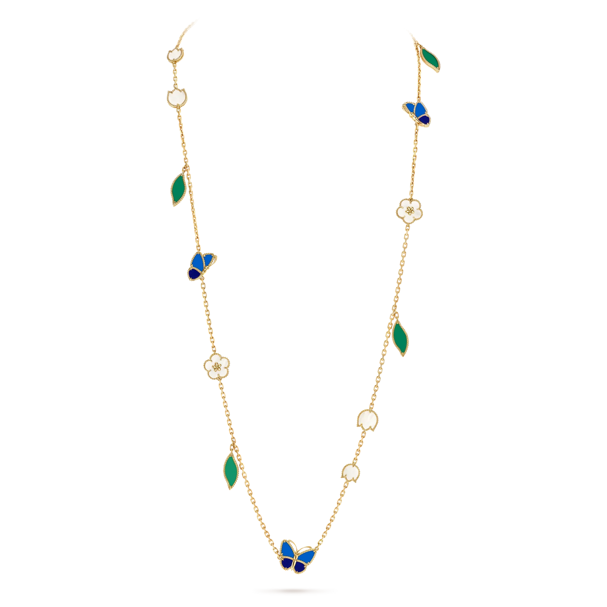 [⭐Seralia] 26 NEW CLOVER 15 MOTIFS LUCKY NECKLACE