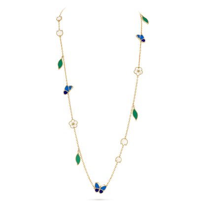 [⭐Seralia] 26 NEW CLOVER 15 MOTIFS LUCKY NECKLACE