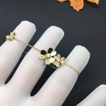 [⭐Seralia]FRIVOLE GOLD 5 FLOWERS BRACELET