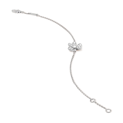 [⭐Seralia]FRIVOLE SILVER FLOWER DIAMOND BRACELET