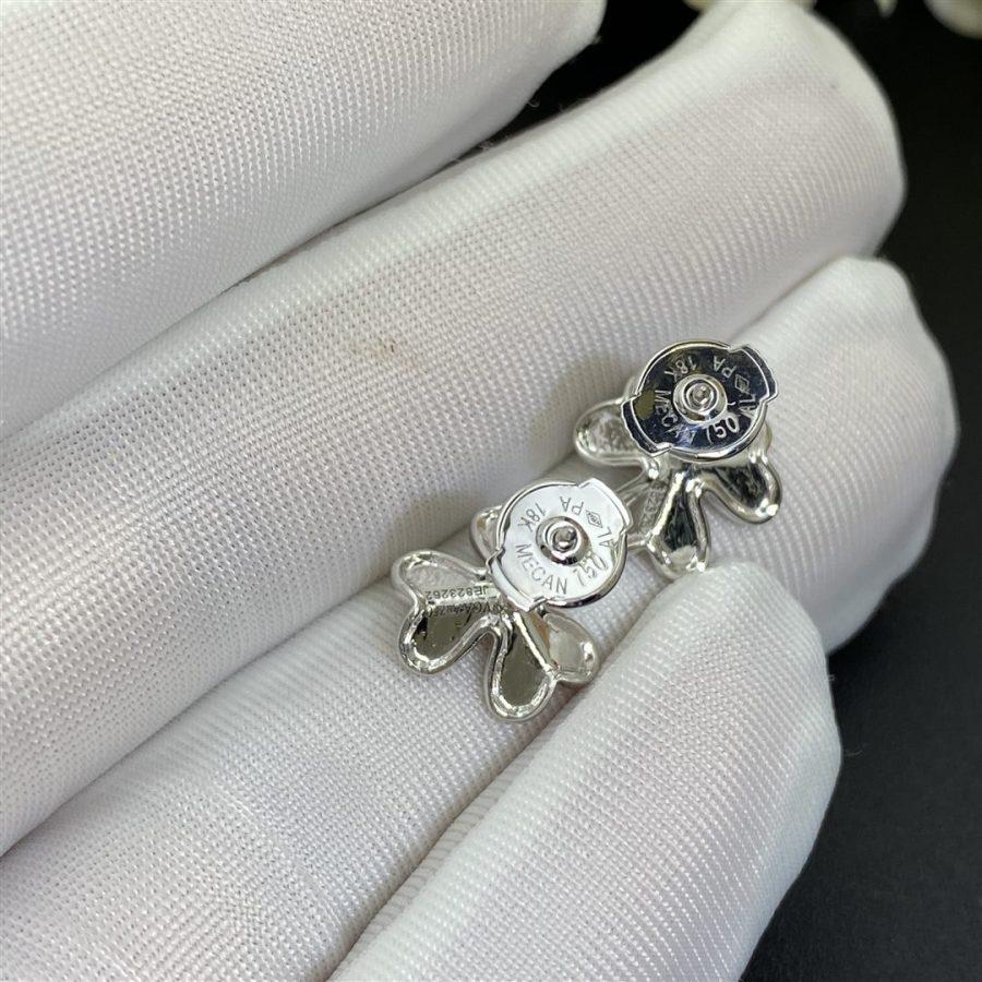 [⭐Seralia]FRIVOLE MINI SILVER FLOWER EARRINGS