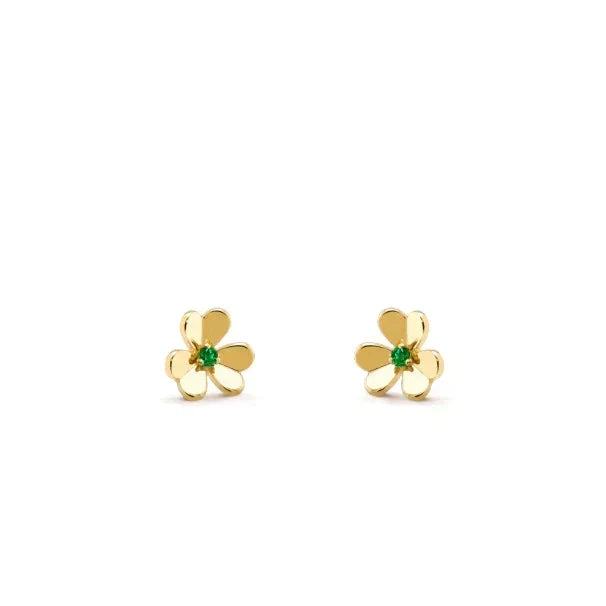 [⭐Seralia]FRIVOLE  FLOWER MALACHITE EARRINGS