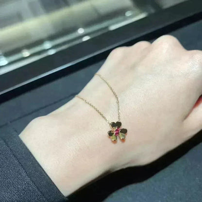 [⭐Seralia]FRIVOLE GOLD FLOWER NECKLACE