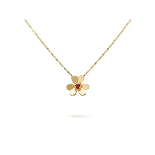 [⭐Seralia]FRIVOLE GOLD FLOWER NECKLACE