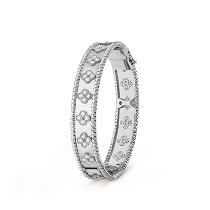 [⭐Seralia]CLOVER BRACELET 8MM DIAMONDS