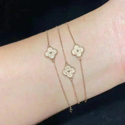[⭐Seralia]CLOVER SINGLE FLOWER BRACELET