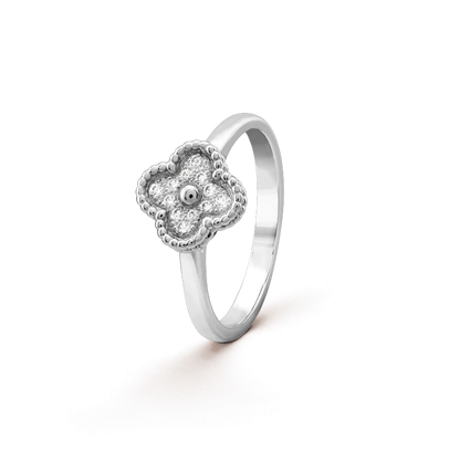 [⭐Seralia]CLOVER DIAMOND RING