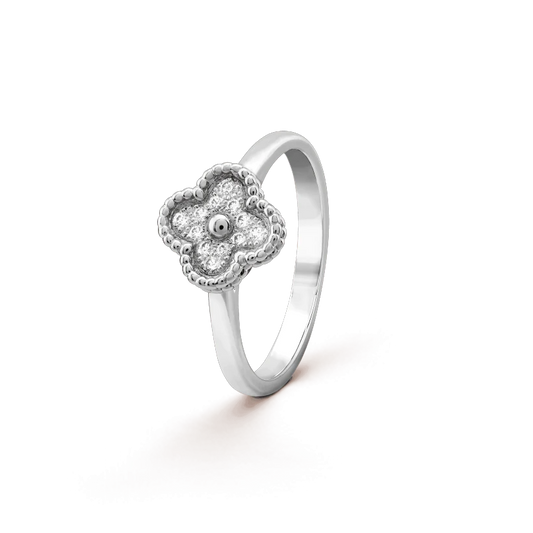 [⭐Seralia]CLOVER DIAMOND RING