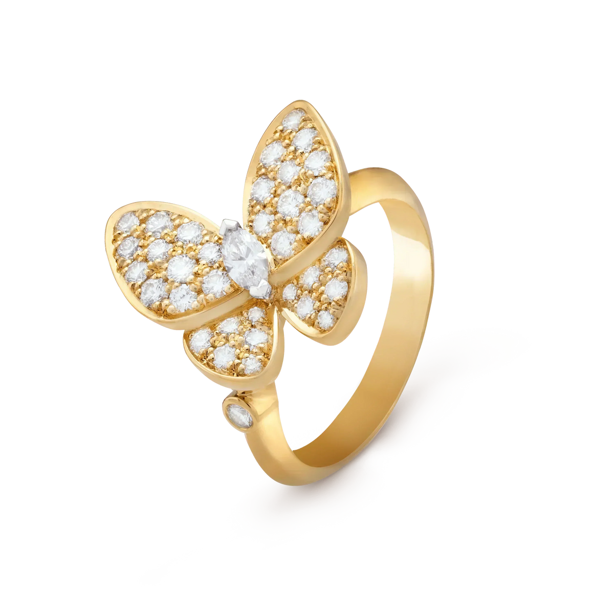 [⭐Seralia]BUTTERFLY DIAMOND RING