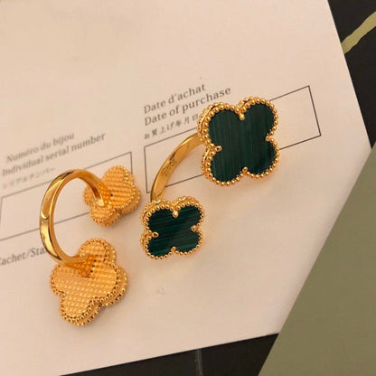 [⭐Seralia]CLOVER BETWEEN THE FINGER RING