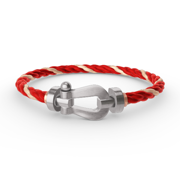 [⭐Seralia]FORCE LARGE HORSESHOE NO DIAMOND BRACELET SILVER