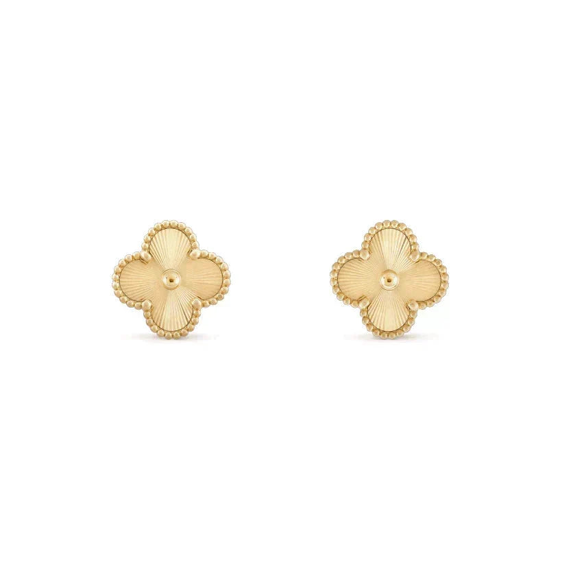 [⭐Seralia]CLOVER MEDIUM 1 MOTIFS LASER EARRINGS