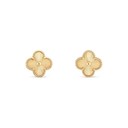 [⭐Seralia]CLOVER MEDIUM 1 MOTIFS LASER EARRINGS