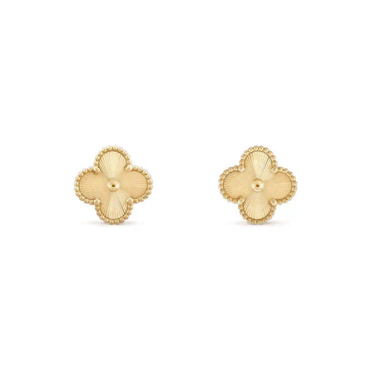 [⭐Seralia]CLOVER MEDIUM 1 MOTIFS LASER EARRINGS