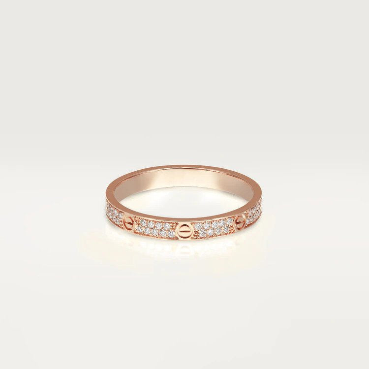 [⭐Seralia]LOVE RING 2.65MM DIAMOND