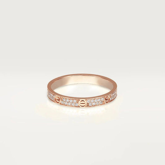 [⭐Seralia]LOVE RING 2.65MM DIAMOND