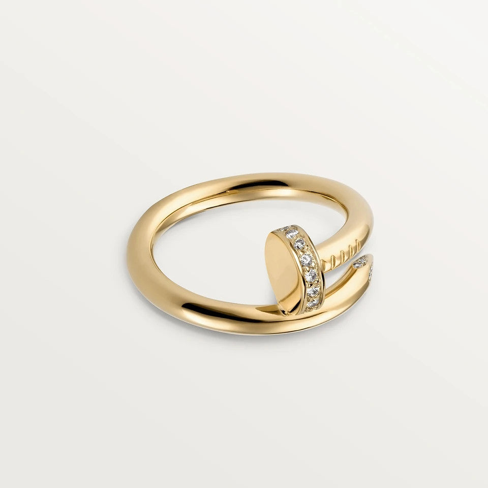 [⭐Seralia]JUSTE RING 2.65MM GOLD DIAMOND