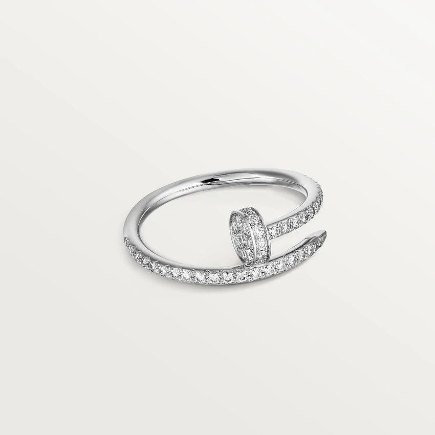 [⭐Seralia]JUSTE RING 1.8MM SILVER DIAMONDS